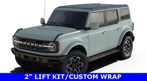 2023 Ford Bronco Outer Banks 2&quot; lift kit/black rhino 17&quot; wheels/35&quot; nitto tires